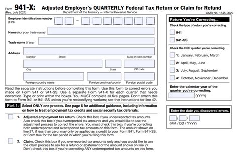 Where To Mail Form 941x: Essential Tips