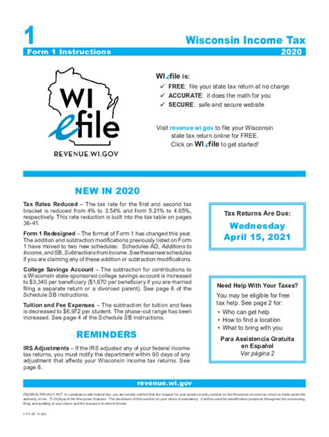 Wisconsin Form 4 Instructions And Filing Guide