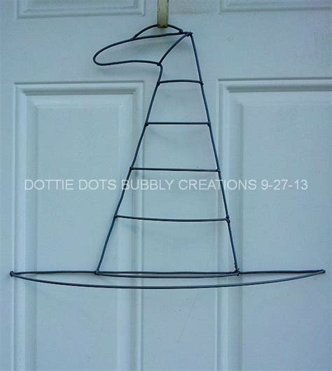 Witch Hat Metal Wreath Form Diy Guide