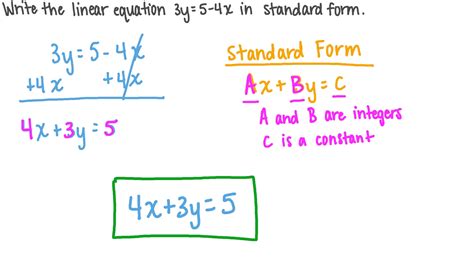 Write Equations In Standard Form Made Easy