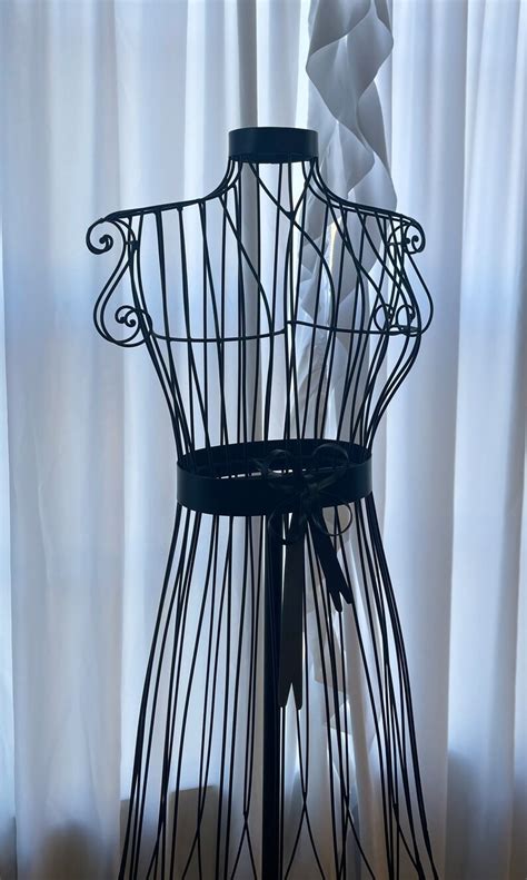 Wrought Iron Dress Form For Unique Fashion Display